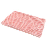 Max Striped Flannel Throw Pillow Case Cushion Cover for Sofa Pink 30x50cm - Aladdin Shoppers