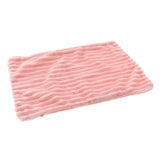 Max Striped Flannel Throw Pillow Case Cushion Cover for Sofa Pink 30x50cm - Aladdin Shoppers