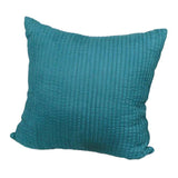 Max Suede Square Throw Pillow Case Sofa Bed Waist Cushion Cover Blue 50cm - Aladdin Shoppers