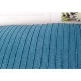 Max Suede Square Throw Pillow Case Sofa Bed Waist Cushion Cover Blue 50cm - Aladdin Shoppers