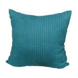 Max Suede Square Throw Pillow Case Sofa Bed Waist Cushion Cover Blue 50cm - Aladdin Shoppers