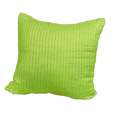 Max Suede Square Throw Pillow Case Sofa Bed Waist Cushion Cover Green 60cm - Aladdin Shoppers