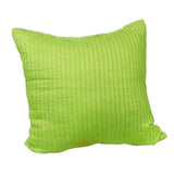 Max Suede Square Throw Pillow Case Sofa Bed Waist Cushion Cover Green 60cm - Aladdin Shoppers