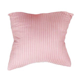 Max Suede Square Throw Pillow Case Sofa Bed Waist Cushion Cover Pink 45cm - Aladdin Shoppers