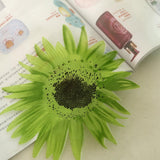 Max Sunflower Printed Voile Curtain Window Screening Tulle Curtain Green - Aladdin Shoppers