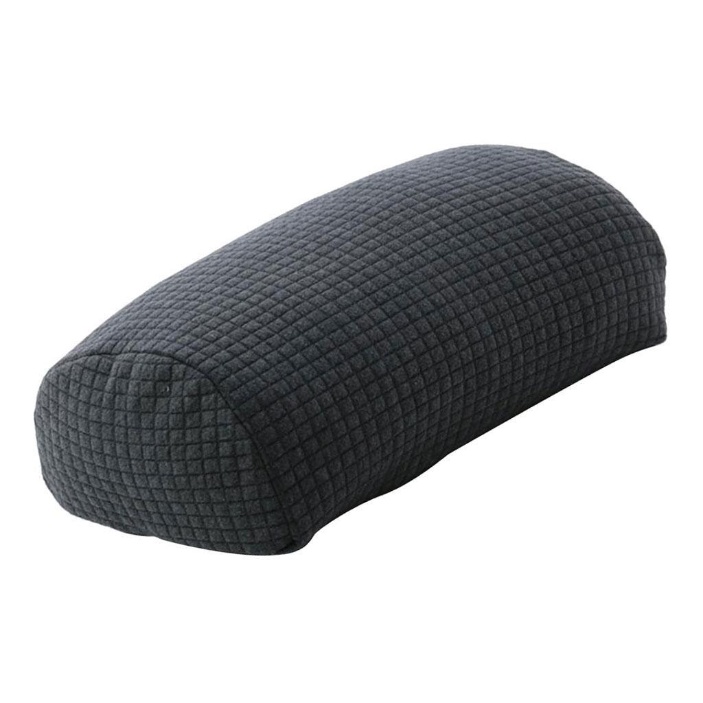 Max Super Comfort Cotton Leg Pillow Side Sleep Knee Pillow Arc Type - Grey - Aladdin Shoppers