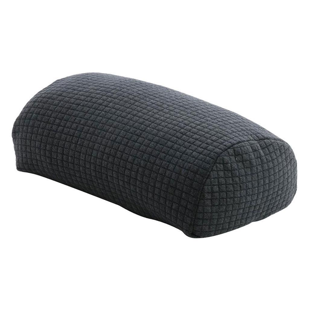 Max Super Comfort Cotton Leg Pillow Side Sleep Knee Pillow Arc Type - Grey - Aladdin Shoppers