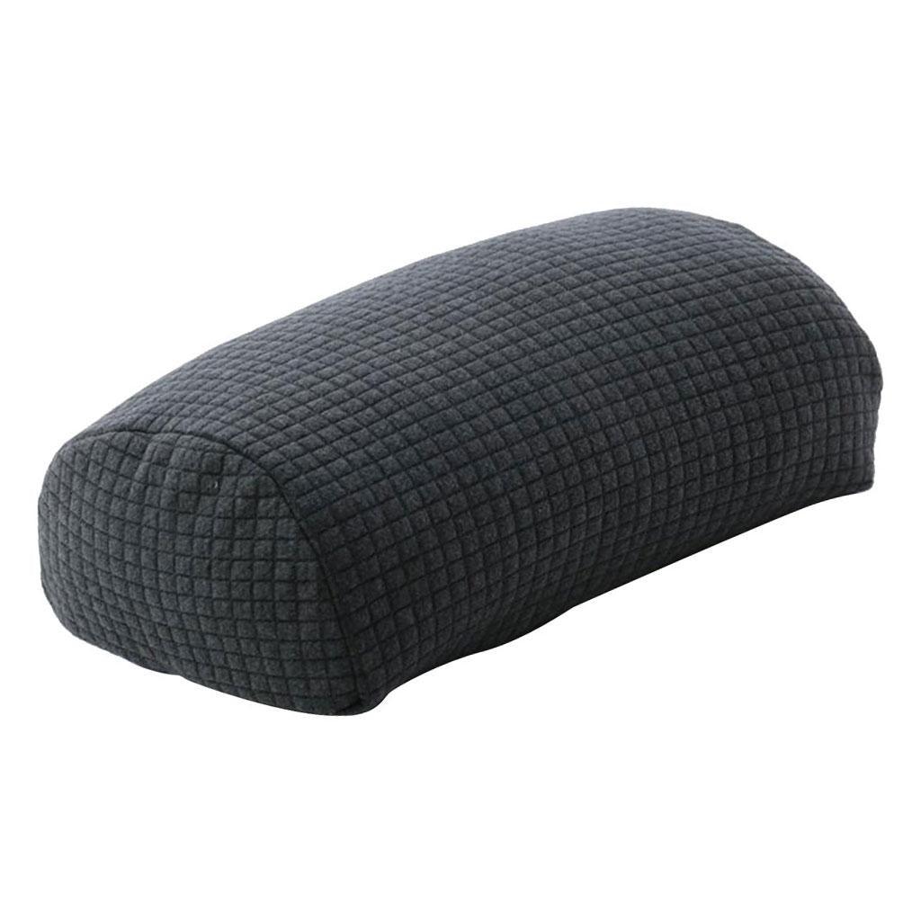 Max Super Comfort Cotton Leg Pillow Side Sleep Knee Pillow Arc Type - Grey - Aladdin Shoppers