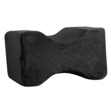 Max Super Comfort Memory Foam Leg Pillow Side Sleep Knee Pillow Black - Aladdin Shoppers