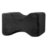 Max Super Comfort Memory Foam Leg Pillow Side Sleep Knee Pillow Black - Aladdin Shoppers