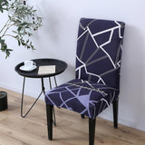 Max Super Fit Stretch Dining Chair Seat Cover Slipcover Cube - Aladdin Shoppers