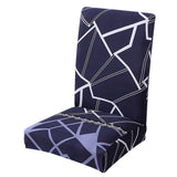 Max Super Fit Stretch Dining Chair Seat Cover Slipcover Cube - Aladdin Shoppers