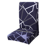 Max Super Fit Stretch Dining Chair Seat Cover Slipcover Cube - Aladdin Shoppers