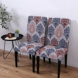 Max Super Fit Stretch Dining Chair Seat Cover Slipcover Floral - Aladdin Shoppers