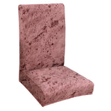 Max Super Fit Stretch Dining Chair Seat Cover Slipcover Splash ink Brick Red - Aladdin Shoppers