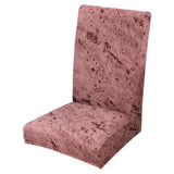 Max Super Fit Stretch Dining Chair Seat Cover Slipcover Splash ink Brick Red - Aladdin Shoppers