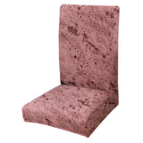 Max Super Fit Stretch Dining Chair Seat Cover Slipcover Splash ink Brick Red - Aladdin Shoppers