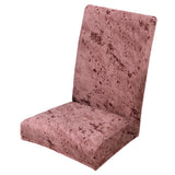 Max Super Fit Stretch Dining Chair Seat Cover Slipcover Splash ink Brick Red - Aladdin Shoppers