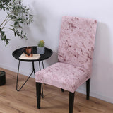 Max Super Fit Stretch Dining Chair Seat Cover Slipcover Splash ink Jade Pink - Aladdin Shoppers