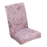 Max Super Fit Stretch Dining Chair Seat Cover Slipcover Splash ink Jade Pink - Aladdin Shoppers