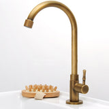 Max Swivel Kitchen Bathroom Sink Basin Faucet Tap Cold Faucet Mixer Water Tap - Aladdin Shoppers