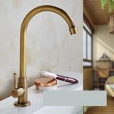 Max Swivel Kitchen Bathroom Sink Basin Faucet Tap Cold Faucet Mixer Water Tap - Aladdin Shoppers