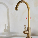 Max Swivel Kitchen Bathroom Sink Basin Faucet Tap Cold Faucet Mixer Water Tap - Aladdin Shoppers