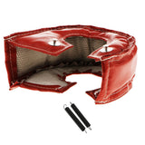 Max T3 Turbo Blanket Heat Shield Turbocharger Cover Wrap Natural red - Aladdin Shoppers