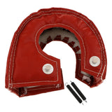 Max T3 Turbo Blanket Heat Shield Turbocharger Cover Wrap Natural red - Aladdin Shoppers