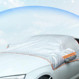 Max Thick Car Front Windshield Snowproof Waterproof Heatproof Cover White - Aladdin Shoppers
