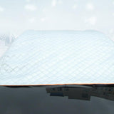 Max Thick Car Front Windshield Snowproof Waterproof Heatproof Cover White