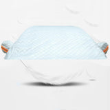 Max Thick Car Front Windshield Snowproof Waterproof Heatproof Cover White - Aladdin Shoppers