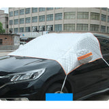 Max Thick Car Front Windshield Snowproof Waterproof Heatproof Cover White - Aladdin Shoppers