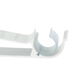 Max Thicken Curtain Rod Brackets Adjustable Curtain rod Holder 2.8cm Dia White - Aladdin Shoppers