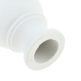 Max Thickened Roman Rod Window Curtain Pole Rod End Cap Final Head White - Aladdin Shoppers