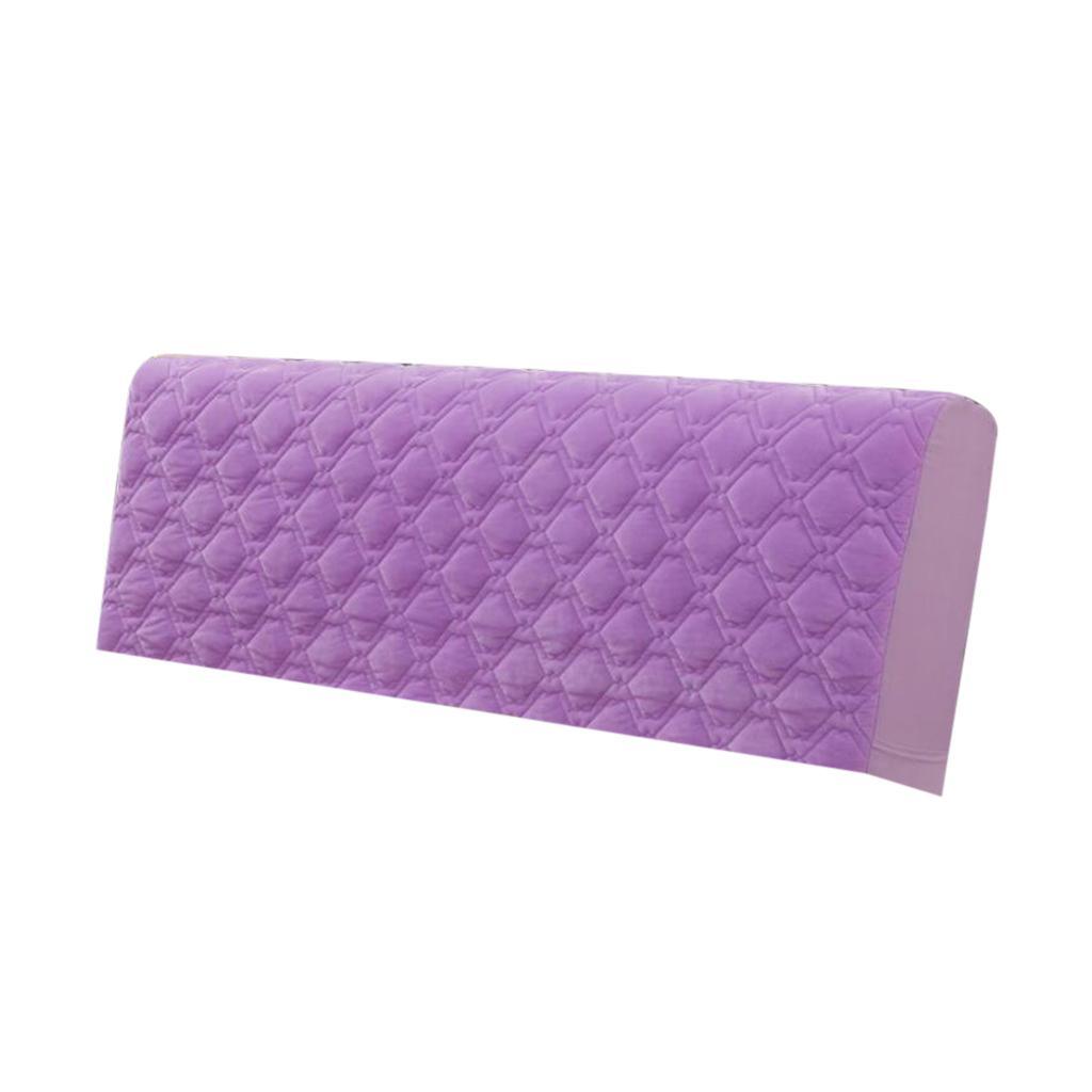 Max Thickening Stretch Bed Headboard Slip Cover Protector Decoration Purple - Aladdin Shoppers