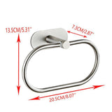 Max Towel Ring Holder Stainless Steel Wall Mount Towel Hanger Bathroom Hardware - Aladdin Shoppers