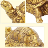 Max Traditional Chinese Feng Shui Lucky Money Blessed Mascot Figurines Turtle - Aladdin Shoppers