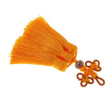 Max Traditional Chinese Knot 3 Row Tassel Pendant Bag Decor Golden - Aladdin Shoppers