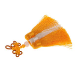 Max Traditional Chinese Knot 3 Row Tassel Pendant Bag Decor Golden + Beige - Aladdin Shoppers