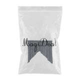 Max Triangular Window Voile Sheer Curtain Valance Tiers Dark Blue 90x160cm - Aladdin Shoppers