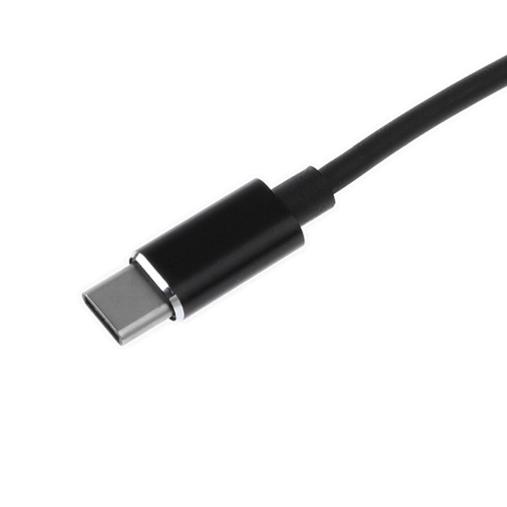 Max Type-C 2 in 1 Audio Charge Adapter Cable for Xiaomi Max2 Huawei Letv Black - Aladdin Shoppers