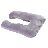 Max U Shaped Maternity Pregnancy Support Pillow Body Bolster Pillow Gray - Aladdin Shoppers