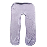 Max U Shaped Maternity Pregnancy Support Pillow Body Bolster Pillowcase Gray - Aladdin Shoppers