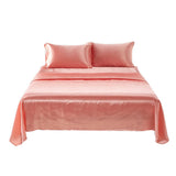 Max Ultra Soft Bed Sheet Set Twin Queen King Size King - Pink - Aladdin Shoppers