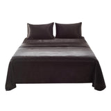 Max Ultra Soft Bed Sheet Set Twin Queen King Size Twin - Black - Aladdin Shoppers