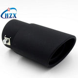 Max Universal Stainless Steel Car Rear 62mm Dia Exhaust Pipe Tail Muffler Tips - Aladdin Shoppers