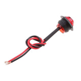 Max Universal Trailer Truck RV Round LED Marker Clearance Light Lamp Red - Aladdin Shoppers