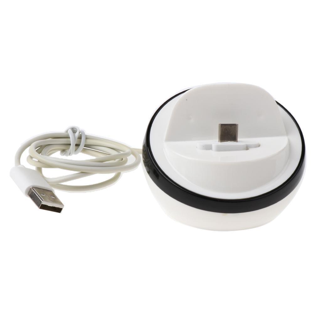 Max USB3.1 Type-C Semicircle Phone Charging Holder Stand with Cable Black - Aladdin Shoppers