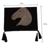 Max Velveteen Bed Runner Scarf for Home Bedroom Hotel Wedding Room 50 X210CM - Aladdin Shoppers